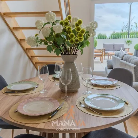 شقة Le Hiva Oa , 5 Pers, Duplex 5min Disneyland Paris *