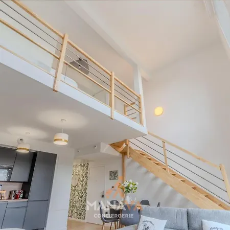 شقة Le Hiva Oa , 5 Pers, Duplex 5min Disneyland Paris كوبفراي