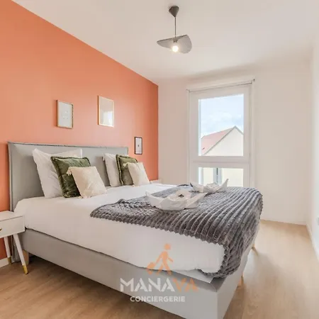 شقة Le Hiva Oa , 5 Pers, Duplex 5min Disneyland Paris كوبفراي